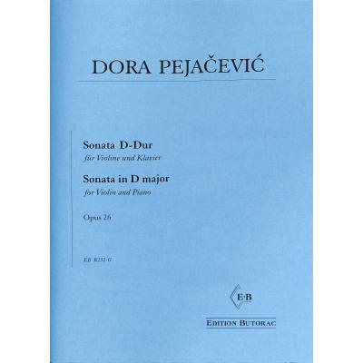 9790502903978 - Sonate D-Dur op 26