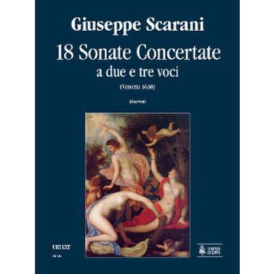 18 Sonate concertate a due e tre voci