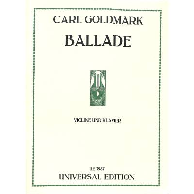 0803452015161 - Ballade G-Dur