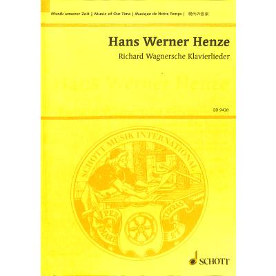 9790001131605 - Richard Wagnersche Klavierlieder 9790001131605 - Richard Wagnersche Klavierlieder