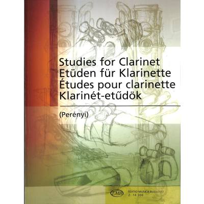 9790080143001 - Etüden für Klarinette
