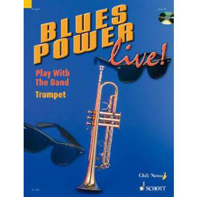 9790001135535 - Schott Music - Blues Power live! Trompete