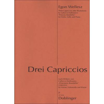 9790012198697 - 3 Capriccios nach Bildern von Callot