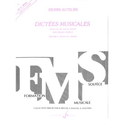 Dictees musicales 4