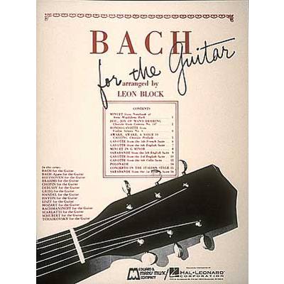 0073999063295 - Bach for the guitar