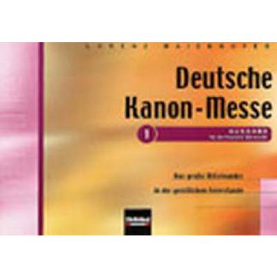 9790500222682 - Deutsche Kanonmesse 1