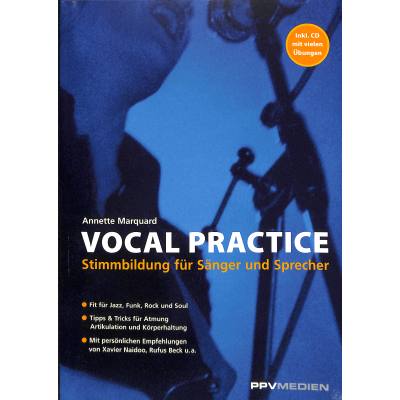 9783937841588 - Vocal Practice m 1 Audio-CD - Annette Marquard Kartoniert (TB)