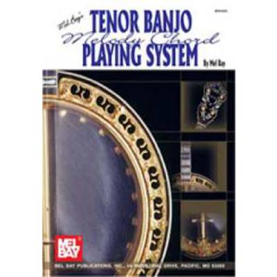 Tenor banjo melody chord playing system
