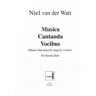 4025531655716 - Musica cantanda vocibus