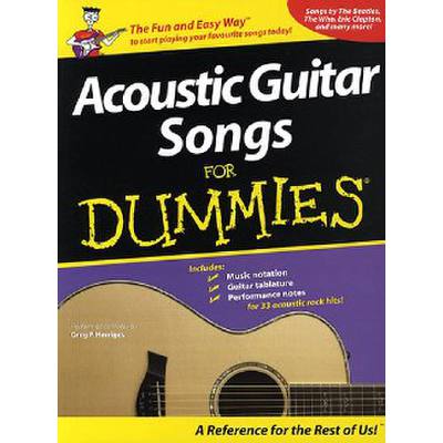 9781846095856 - Acoustic guitar songs for dummies