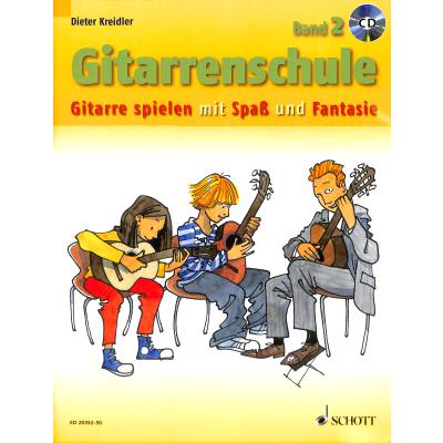 9783795758806 - Gitarrenschule m Audio-CD - Dieter Kreidler Kartoniert (TB)