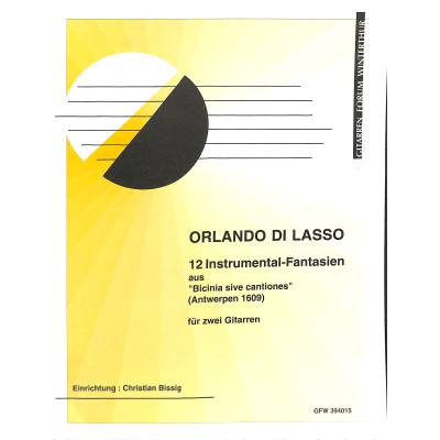 9990001535148 - 12 Instrumental Fantasien (Bicinia sive cantiones)