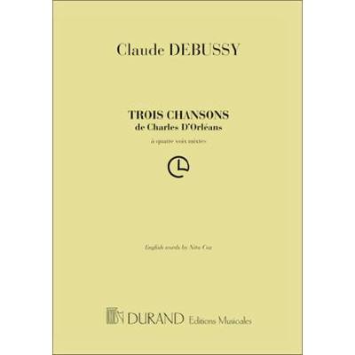 9790044011759 - Claude Debussy - GEBRAUCHT Trois chansons de Charles d Orléans - Preis vom 25112023 060605 h