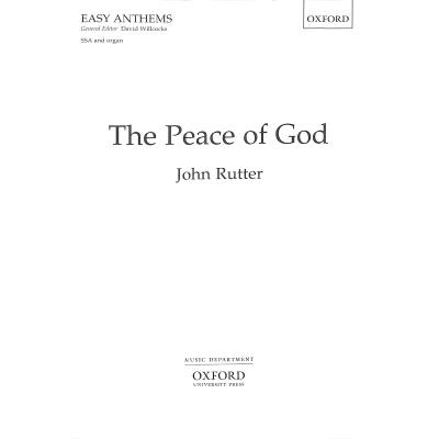 9780193426092 - The peace of god