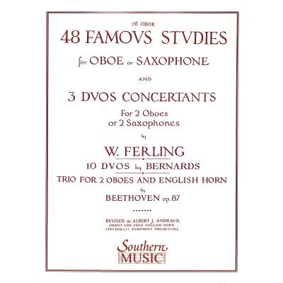 48 famous Studies + 3 Duos concertants