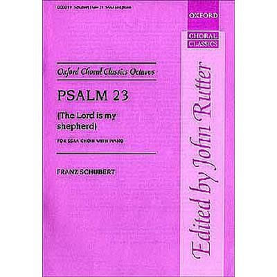 9780193417939 - Psalm 23 - Gott ist mein Hirt D 706 op posth 132