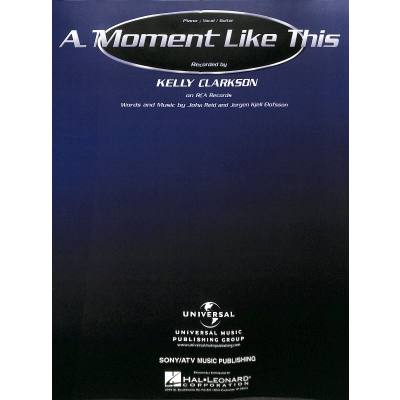 0073999152524 - A moment like this 0073999152524 - A moment like this
