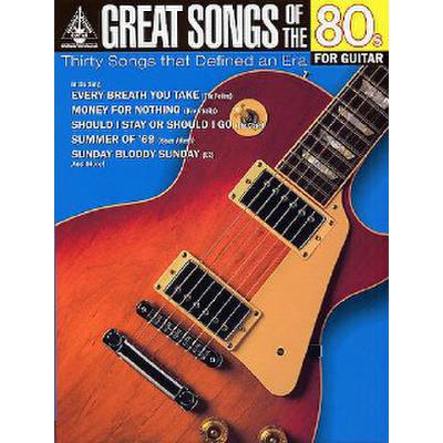 9781844495825 - Great songs of the 80s 9781844495825 - Great songs of the 80s