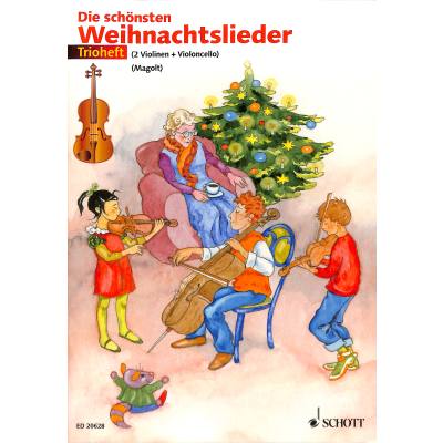 9783795759360 - Noten Die schönsten Weihnachtslieder 2 Violinen 1 Cello ED 20628 Trioheft