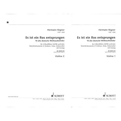 9790001158220 - Es ist ein Ros entsprungen 9790001158220 - Es ist ein Ros entsprungen
