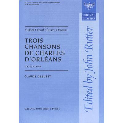 9780193418004 - 3 Chansons de Charles dOrleans