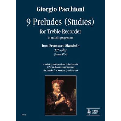 9 Preludes (studies) in melodic progression