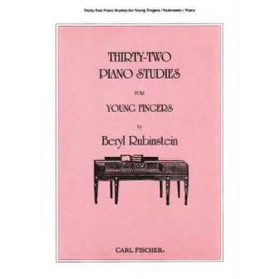 0798408029159 - 32 piano studies for young fingers