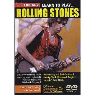 5060088820889 - Roadrock International - Lick Library Learn To Play Rolling Stones DVD