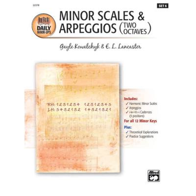 0038081231655 - Minor scales + arpeggios (set 6)