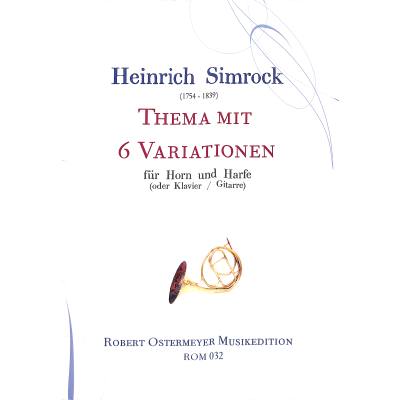 9790700168612 - Thema + 6 Variationen