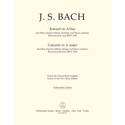 Konzert A-Dur nach BWV 1055