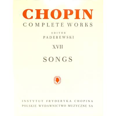 9788322412176 - Songs (complete works 17)