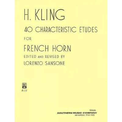 0884088702168 - 40 characteristic Etudes