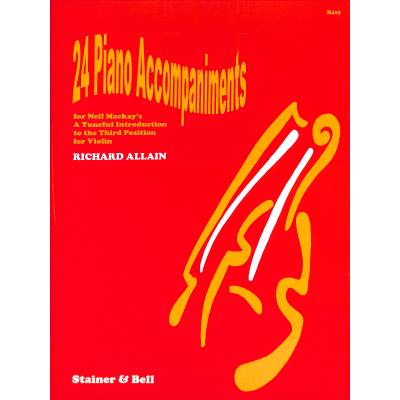 9790220219641 - 24 piano accompaniments