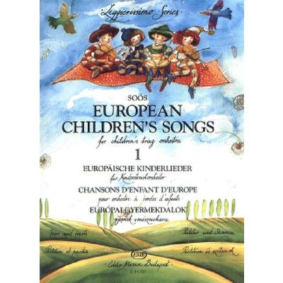 9790080143360 - Europäische Kinderlieder 1