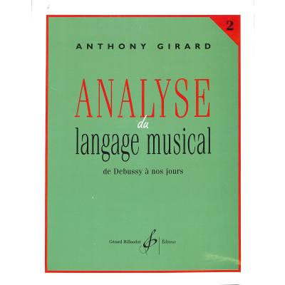 Analyse du language musical 2