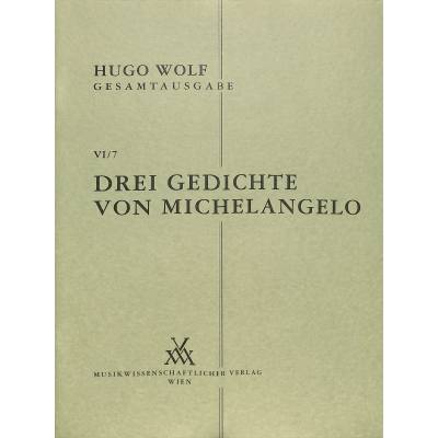 9790500252184 - 3 Gedichte von Michelangelo 9790500252184 - 3 Gedichte von Michelangelo