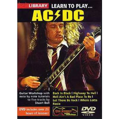 5060088820452 - Roadrock International - Lick Library Learn To Play AC DC DVD