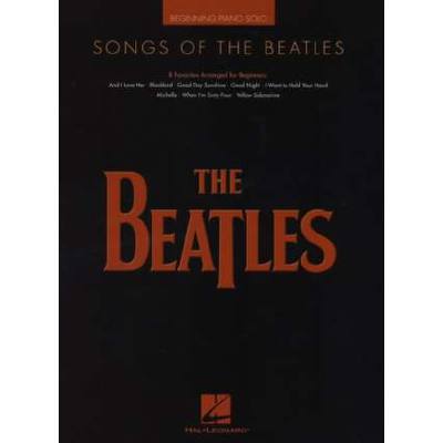 9781423494683 - Songs of the Beatles - beginning piano solo