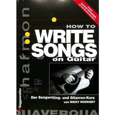 How to write songs on guitar