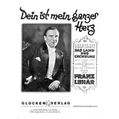 9790500820246 - Dein ist mein ganzes Herz (aus das Land des Lächelns) 9790500820246 - Dein ist mein ganzes Herz (aus das Land des Lächelns)
