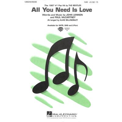 0073999009361 - All you need is love 0073999009361 - All you need is love