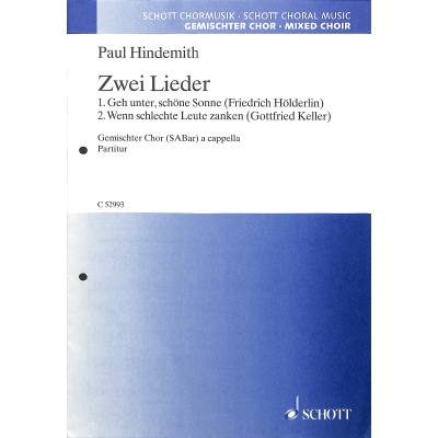 9790001153621 - 2 Lieder