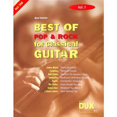 4031658008175 - Best of Pop + Rock for classical guitar 7