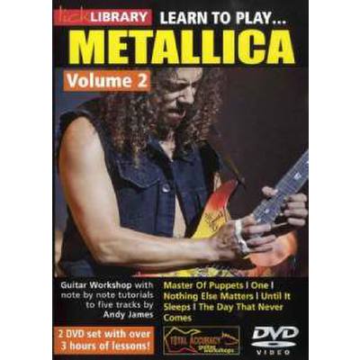 5060088823101 - Roadrock International - Lick Library Learn To Play Metallica 2 DVD