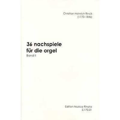 9790502353797 - 36 Nachspiele 2 op 107