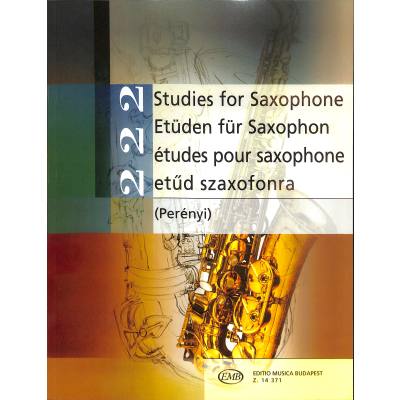 9790080143711 - 222 Etüden für Saxophon