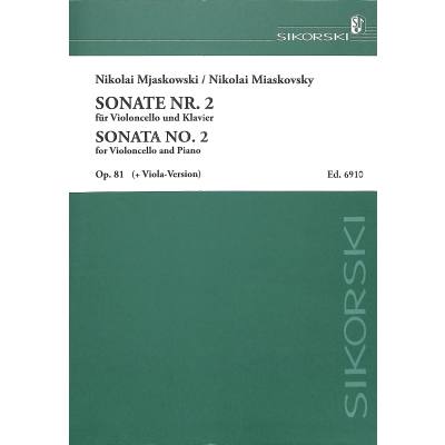 Sonate 2 op 81