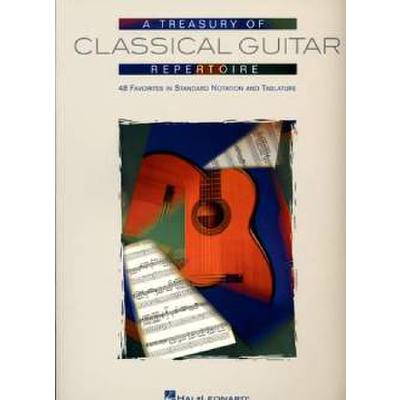 0073999196573 - A treasury of classical guitar repertoire