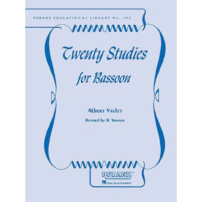 0073999708905 - 20 studies for bassoon